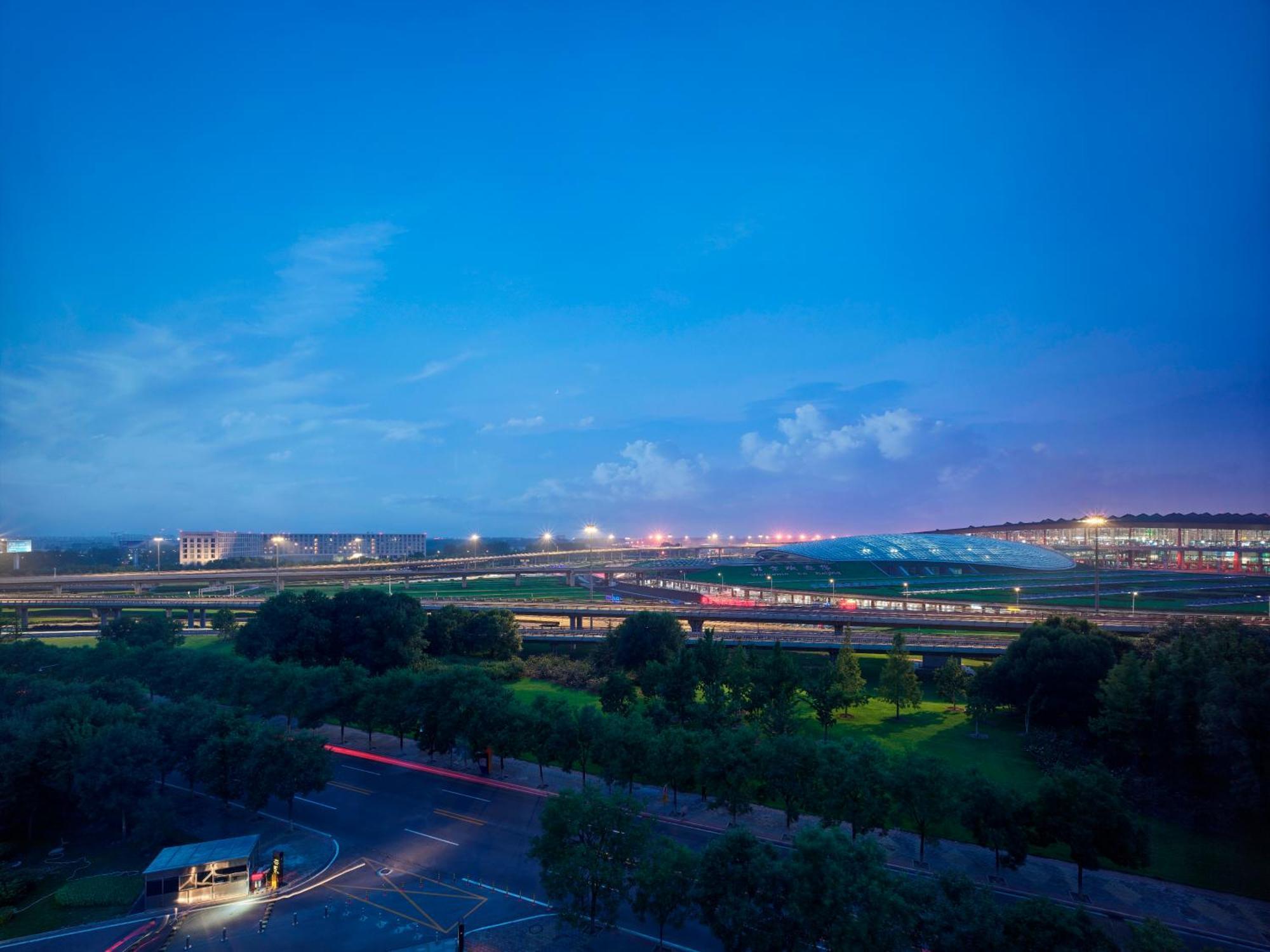 Hilton Beijing Capital Airport Hotell Shunyi Eksteriør bilde