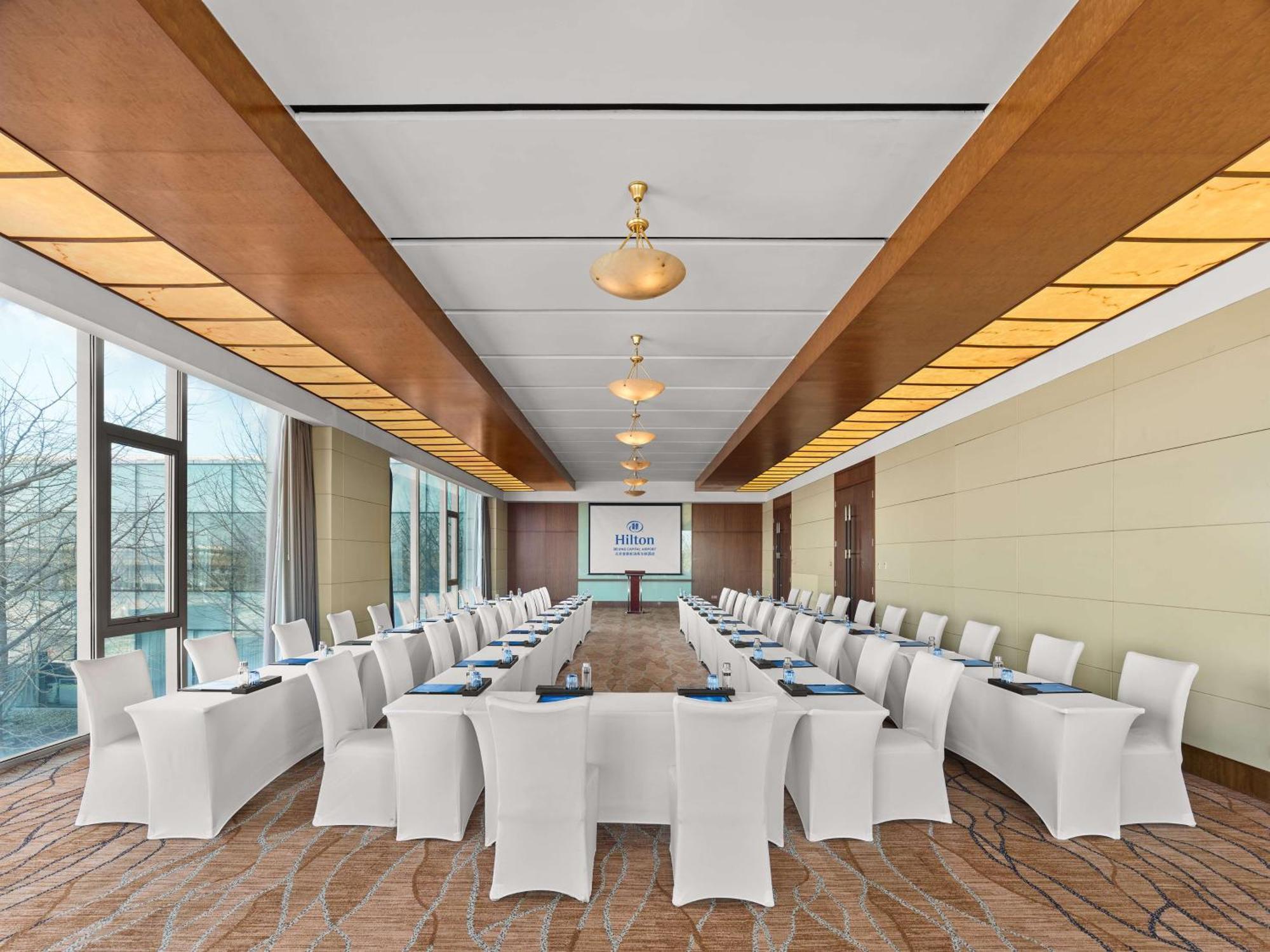 Hilton Beijing Capital Airport Hotell Shunyi Eksteriør bilde