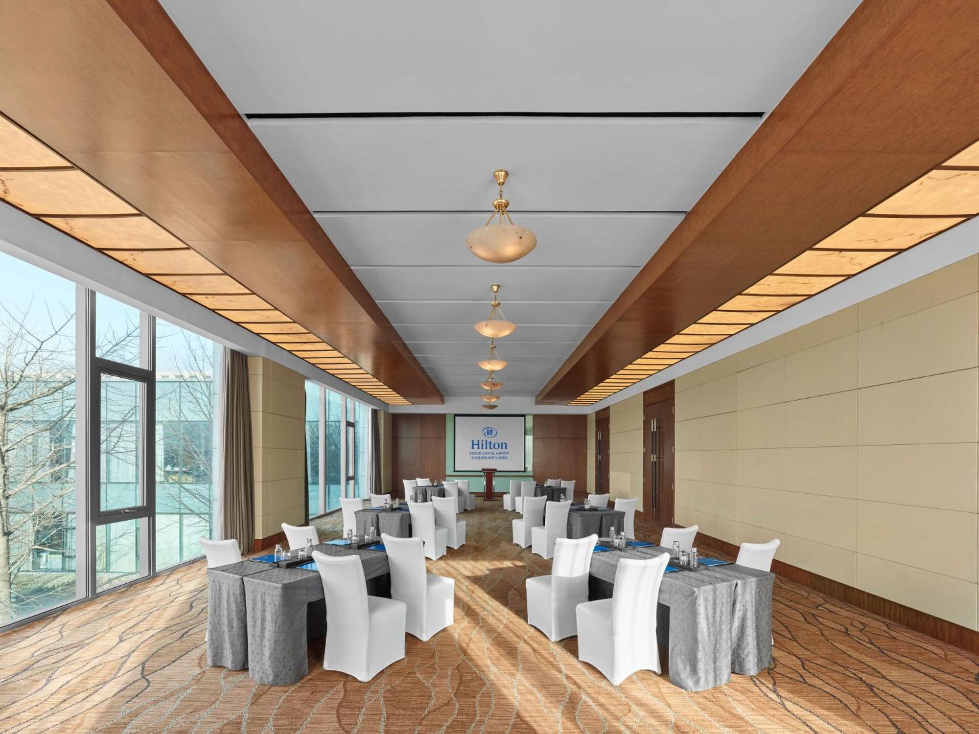 Hilton Beijing Capital Airport Hotell Shunyi Eksteriør bilde