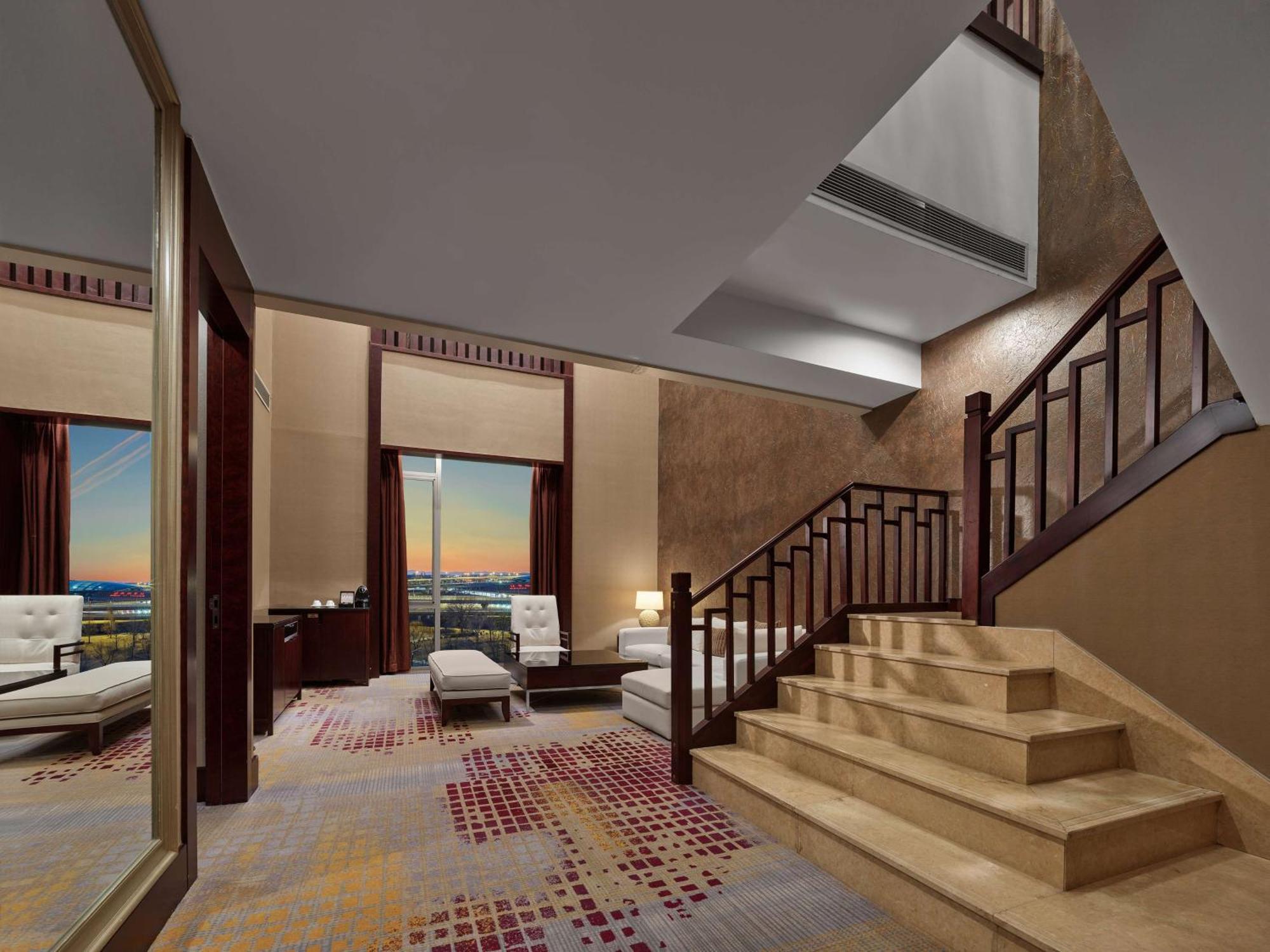 Hilton Beijing Capital Airport Hotell Shunyi Eksteriør bilde