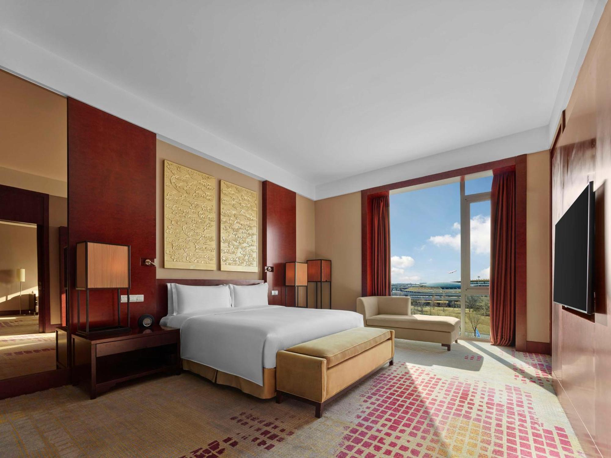 Hilton Beijing Capital Airport Hotell Shunyi Eksteriør bilde