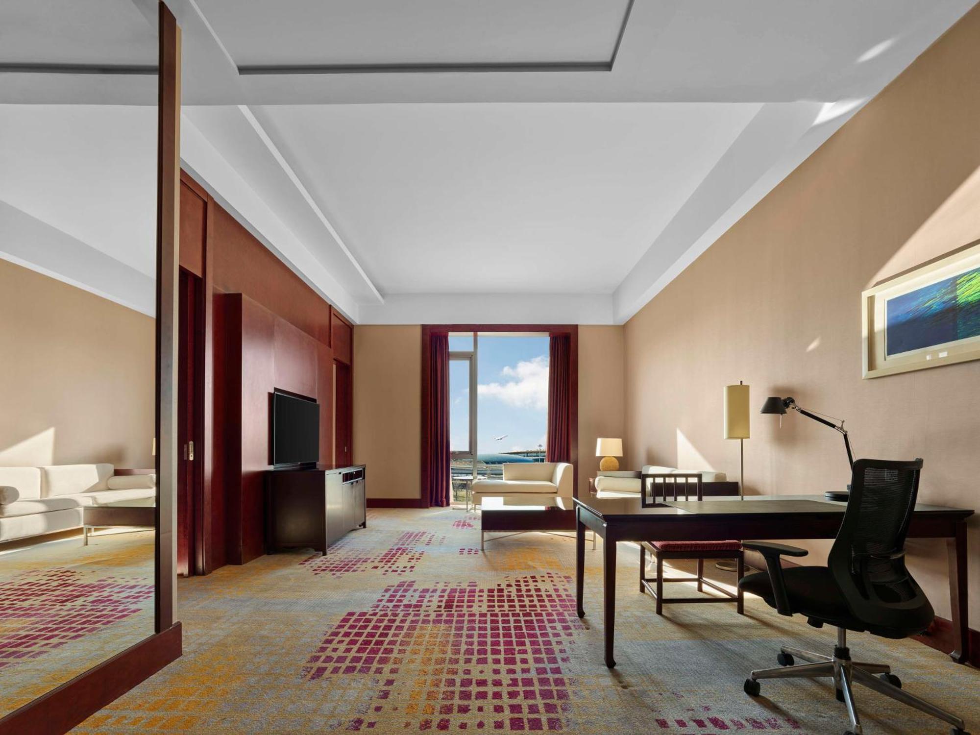 Hilton Beijing Capital Airport Hotell Shunyi Eksteriør bilde
